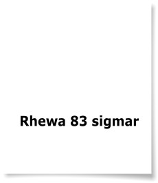 Rhewa 83 sigmar